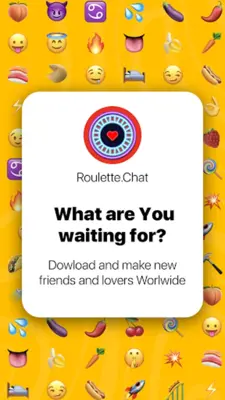 Roulette Chat Video Omegle Ome android App screenshot 0